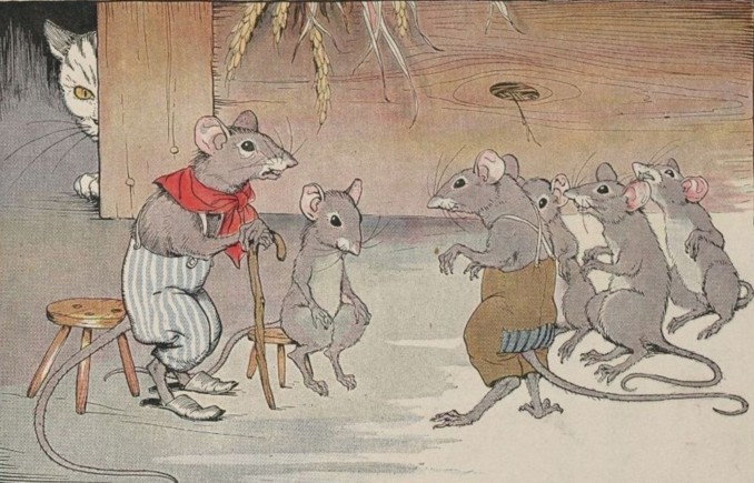 Aesop's Fable Mice Cat Fables for Children