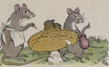 Aesop's Fables for Kids The Country Mouse Town Mouse mushroom