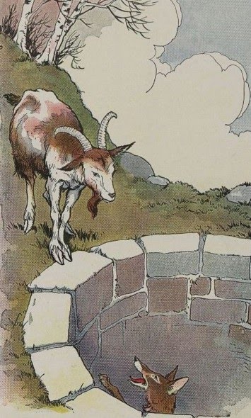 Aesop's Fables for Kids Goat Fox
