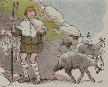 Aesop's Fables for Kids Goatherd Goats