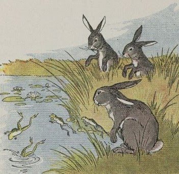 Aesop's Fables for Kids Rabbits Frogs
