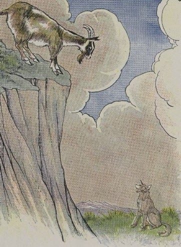 Aesop's Fables for Kids Goat Wolf