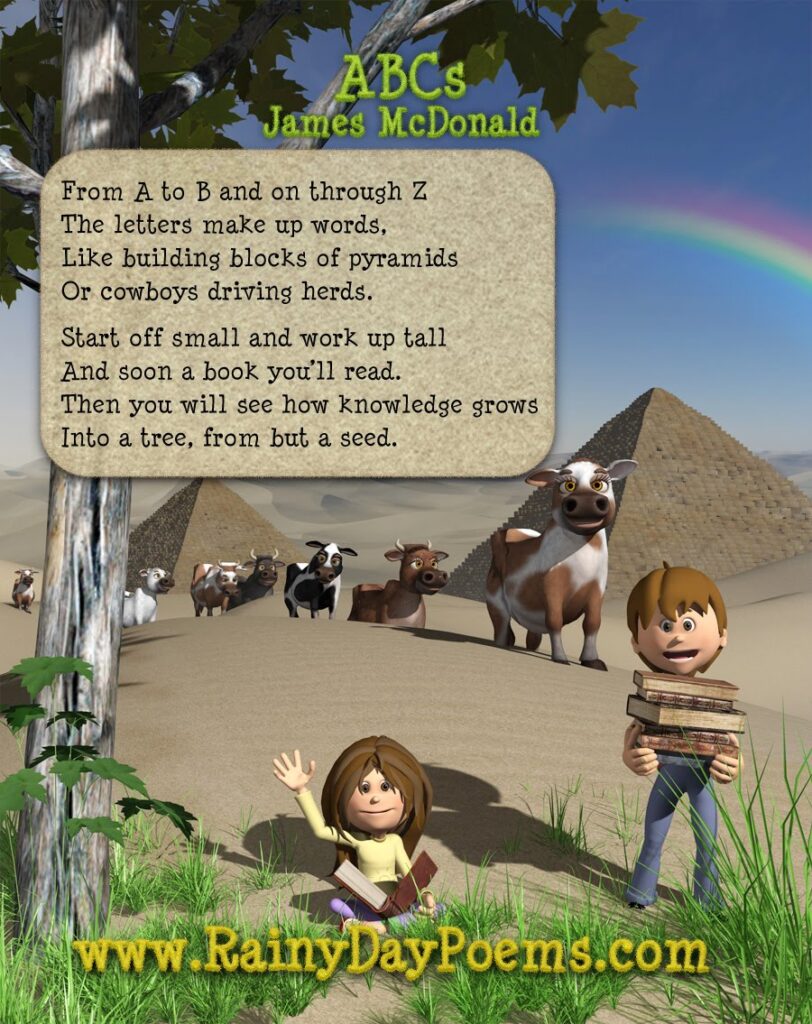 ABCs Poem by James McDonald