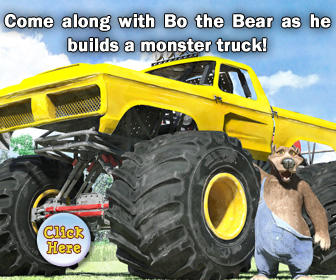 Bo the Bear Builds a Monster Truck!