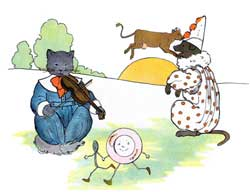 Mother Goose Cat and the Fiddle