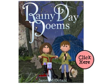 Rainy Day Poems Poetry Book for Children