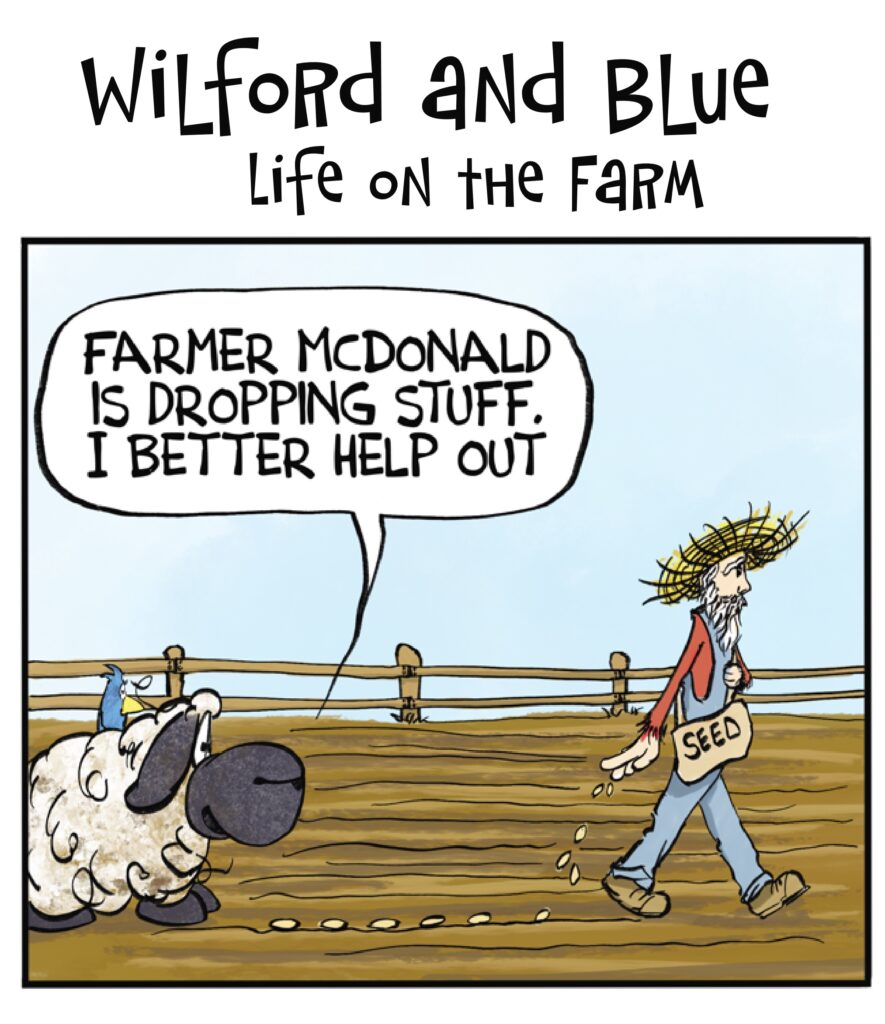 Wilford and Blue May-Comic Strip for Kids