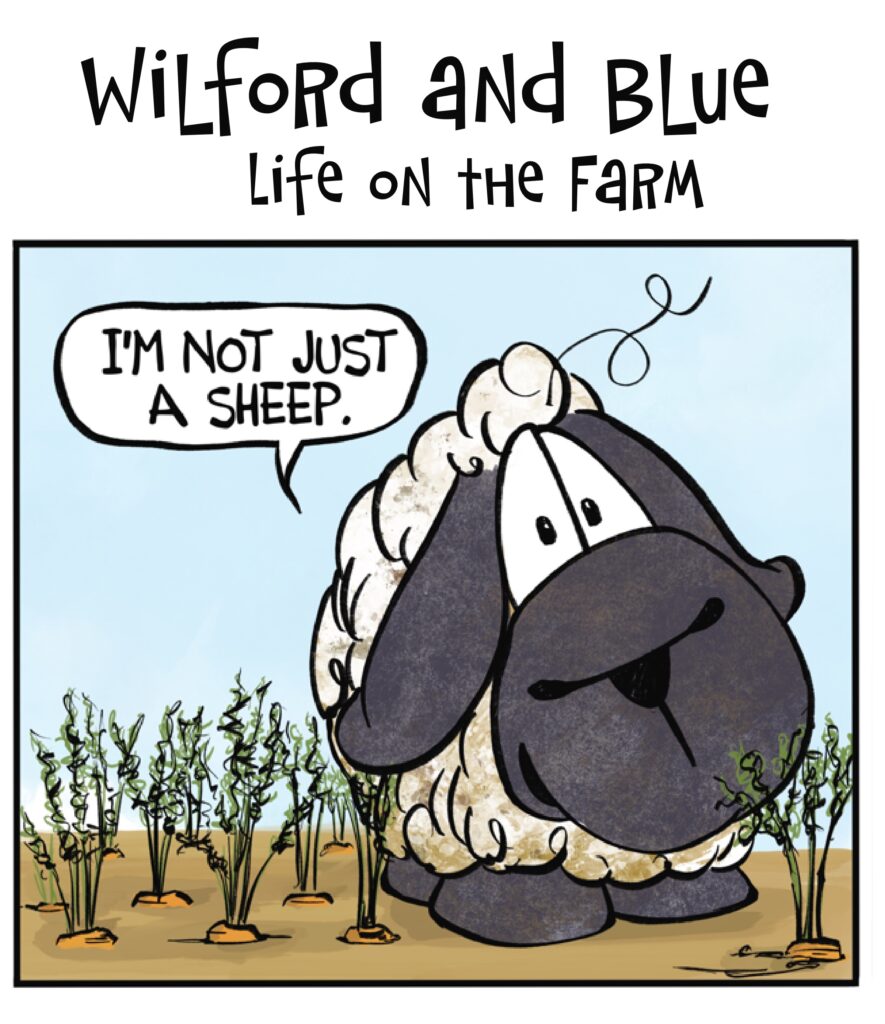 June-Wilford and Blue Comic Strip for Kids
